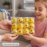 Set 12 mingi antistres moi cu fețe amuzante