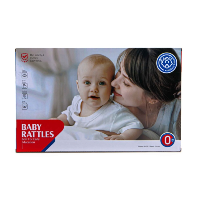 Set 8 Zornăitoare Pastelate, 2 pentru Dentiție