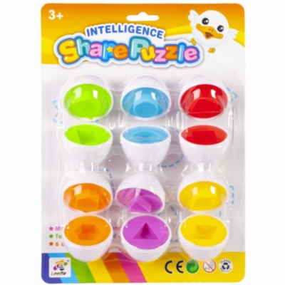 Set 12 Jumătăți de Ouă cu Figuri de Asociat  | image