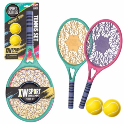 Set 2 Rachete Tenis cu 2 Mingi | image