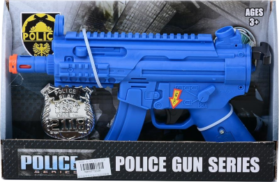 Mitralieră cu Sunete, Lumini și Insignă, 27cm | image