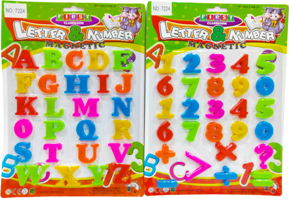Litere sau Cifre Magnetice 26 piese