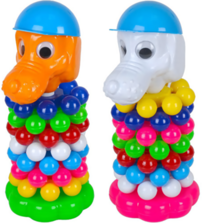 Piramida Cățel Multicoloră, 28cm    | image