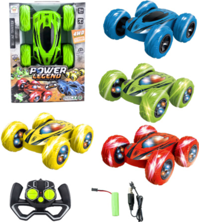 Mașina cu Telecomandă care Merge pe Ambele Părți (baterii reîncărcabile) | image