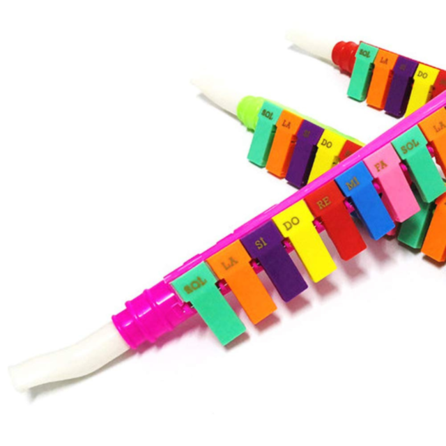 Instrument Muzical de Suflat pentru Copii - Melodica Colorată cu Taste