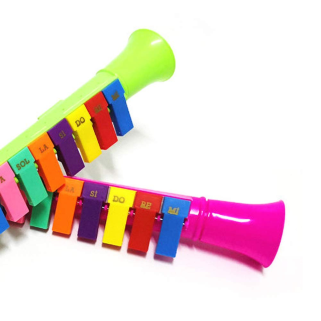 Instrument Muzical de Suflat pentru Copii - Melodica Colorată cu Taste