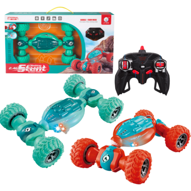 Mașină cascadorie cu telecomandă și mod cățărare