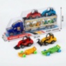 Camion Transport Mașini cu Set Vehicule Copii (culoare aleatorie)