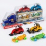 Camion Transport Mașini cu Set Vehicule Copii (culoare aleatorie)