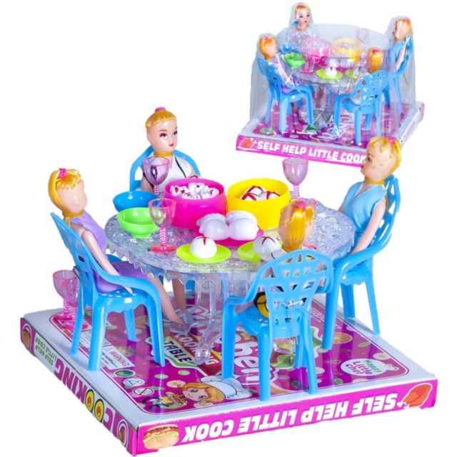 Set 4 Papuși la Masă