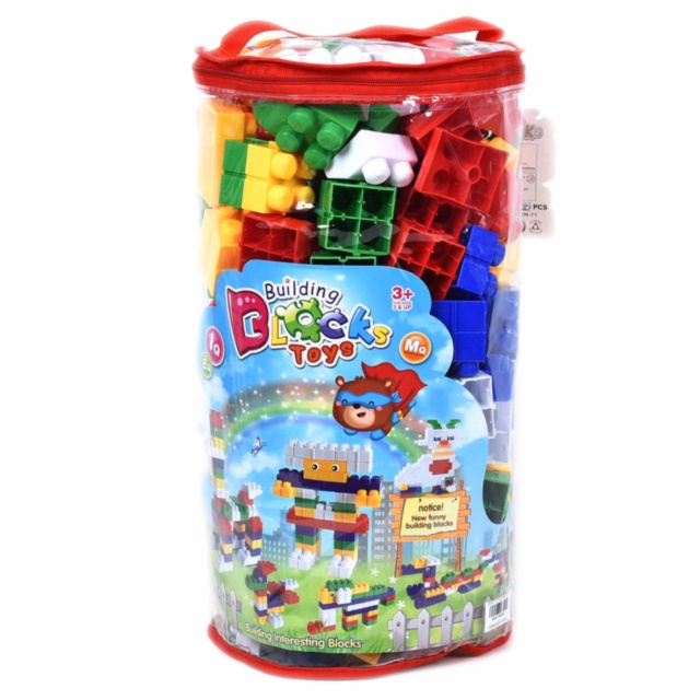 Set de Construcție din 180 Blocuri Colorate