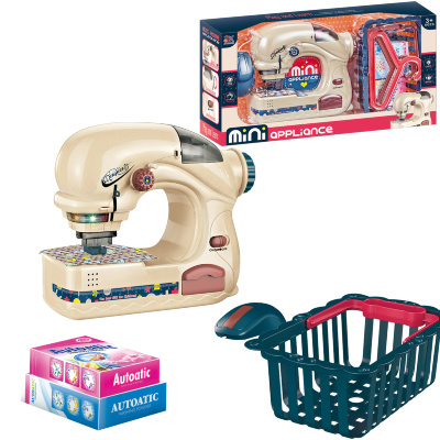 Mașina de Cusut Electrică cu Coș de Rufe | image