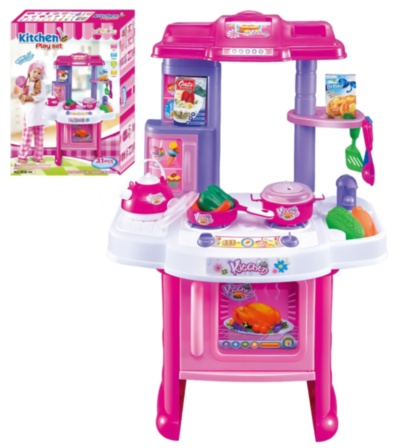 Mega Bucătărie Interactivă cu Aragaz, Cuptor, Tacâmuri, Produse Alimentare  | image