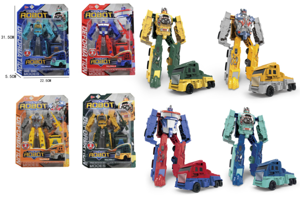 Robot Transformabil în Mașină