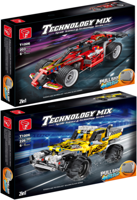 Mașina de Curse Technology, set de construcție 