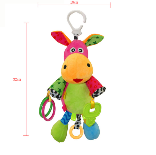 Jucărie de pluș interactivă pentru cărucior