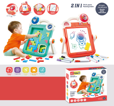 Tablă Multifuncțională de Desen și Tetris cu Sunete și Lumini | image