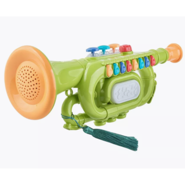 Trompetă muzicală interactivă cu lumini (culoare aleatorie)