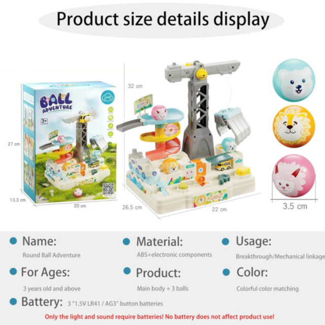 Aventura Bilelor - Set de Joacă Interactiv