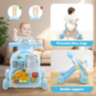 Premergător Muzical 3-în-1 pentru Bebeluși | Activități Educative și Masă de Joacă - Albastru 