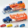 Camion transportor auto cu mașinuțe set vehicule copii (culoare aleatorie)