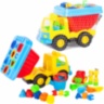 Camion cu Figuri Geometrice de Stivuit, 34cm