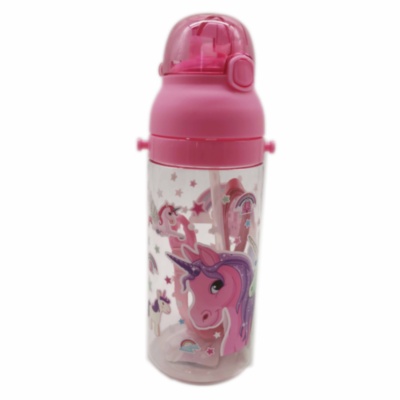 Cană Anticurgere cu Pai și Capac, 450ml | image