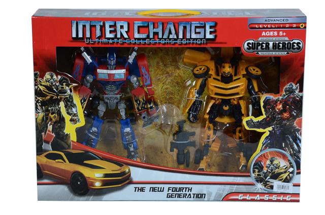 Mega Bumblebee și Megatron Transformabili în Mașini