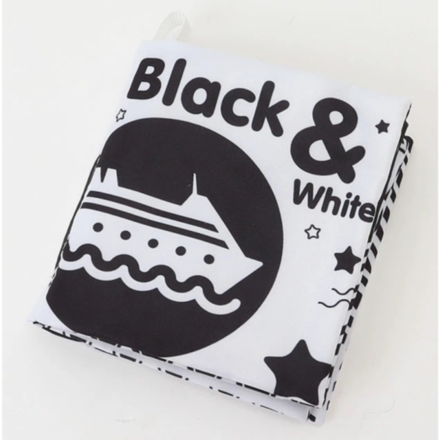 Set de 6 Cărți senzoriale Color & Black pentru bebeluși