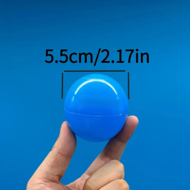 Set 50 de Bile Colorate din Plastic, 5.5 cm – Distracție nelimitată pentru Joacă și Piscine cu Bile