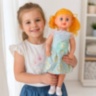 Păpușă muzicală 50 cm cu ochi care se închid