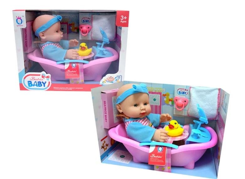 Bebeluș cu Cădiță, Duș și Accesorii