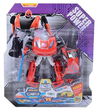 Robot Transformabil în Mașină de Poliție | image