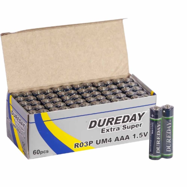 Baterii AAA, 60buc\set, preț bucată 1,85 lei