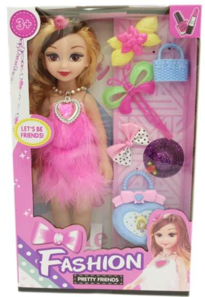 Păpușă Muzicală cu Accesorii Fashion, 34cm | image