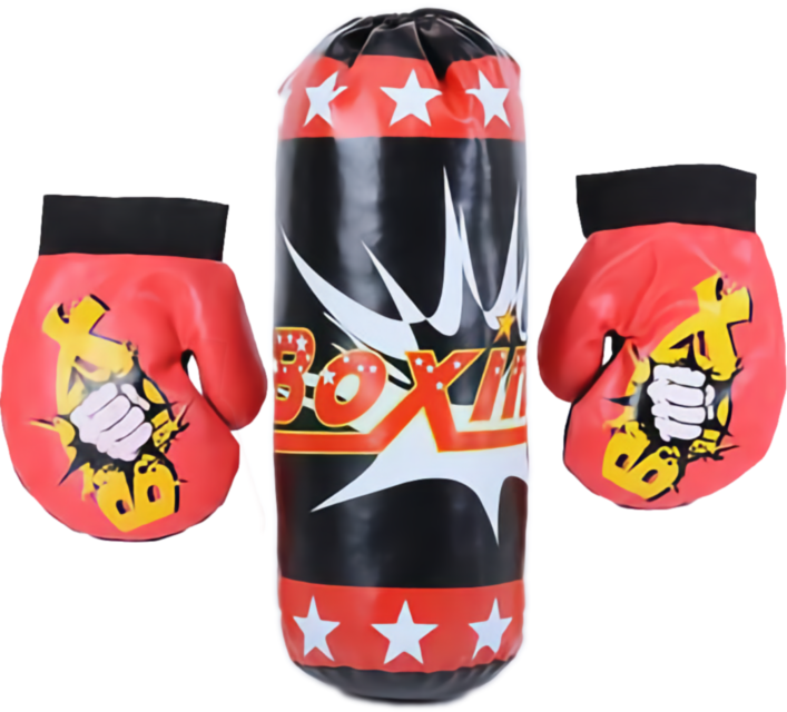 Sac de Box cu Mănuși, 33cm