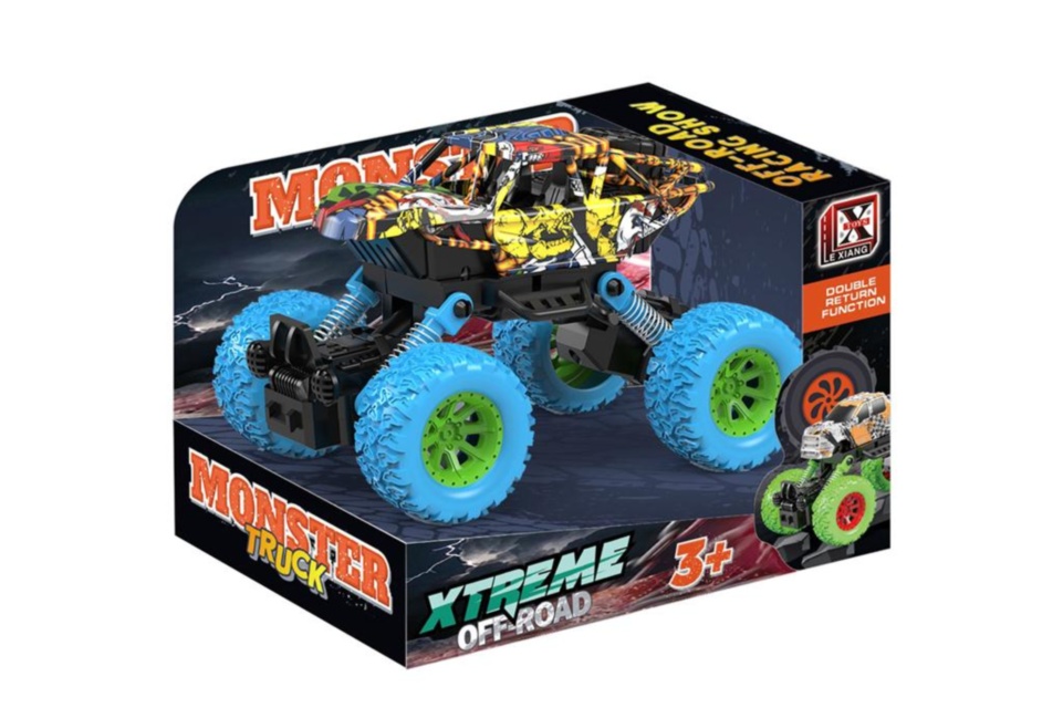 Jeep cu Roți Mari și Amortizoare