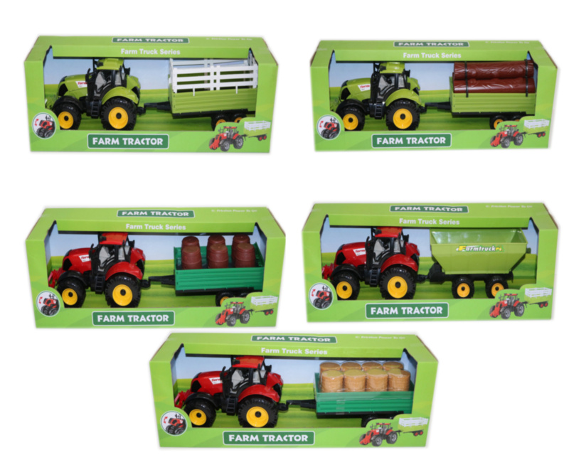 Tractor cu Remorcă, 42cm