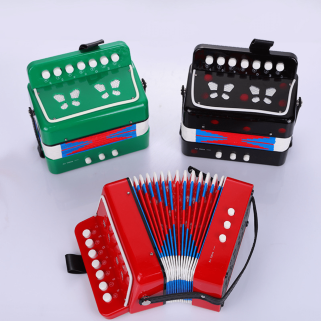 Acordeon Muzical pentru Copii cu 7 Clape (culoare aleatorie)