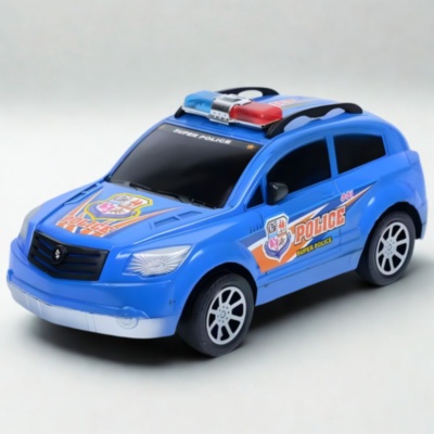 Mașină de poliție pe inerție SUV mare (culoare aleatorie) | image