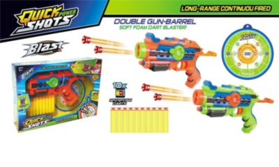 Pistol Blaster cu 10 Proiectile și Țintă | image