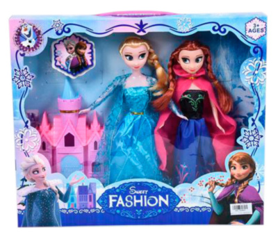 Elsa și Ana cu Mini-Castel | image