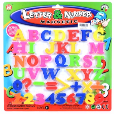 Litere și Cifre Magnetice 43 piese | image