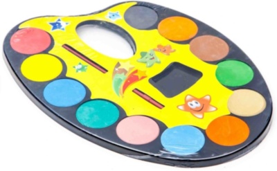 Acuarele cu Paletă și Pensulă 12 culori | image