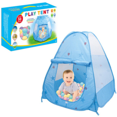 Cort de Joacă cu 50 Bile, 90 X 80 X 80cm | image