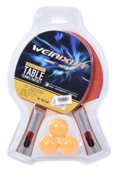 Set 2 Palete Ping Pong cu 3 Mingi | image