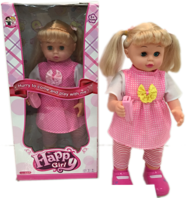 Păpușă care Merge, Cântă și Vorbește la Telefon, 40cm