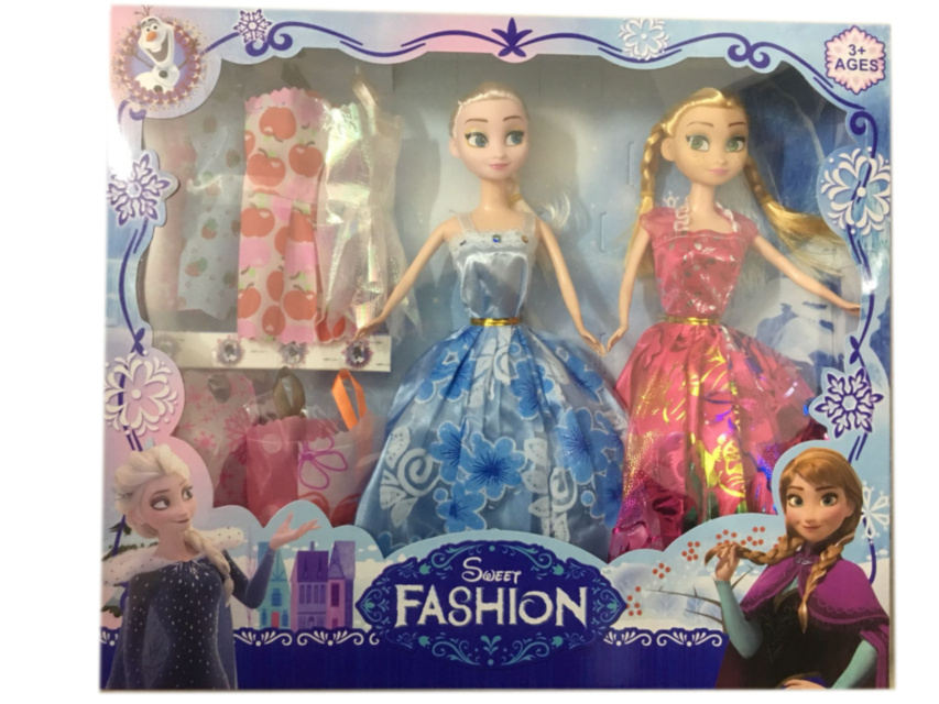 Elsa și Ana cu 6 Ținute