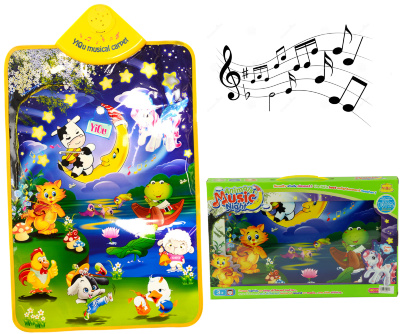 Covoraș Muzical Interactiv Pianul Animalelor   | image