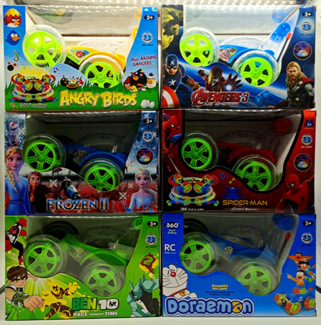 Mașina Nebună Teleghidată cu Baterii Reîncărcabile